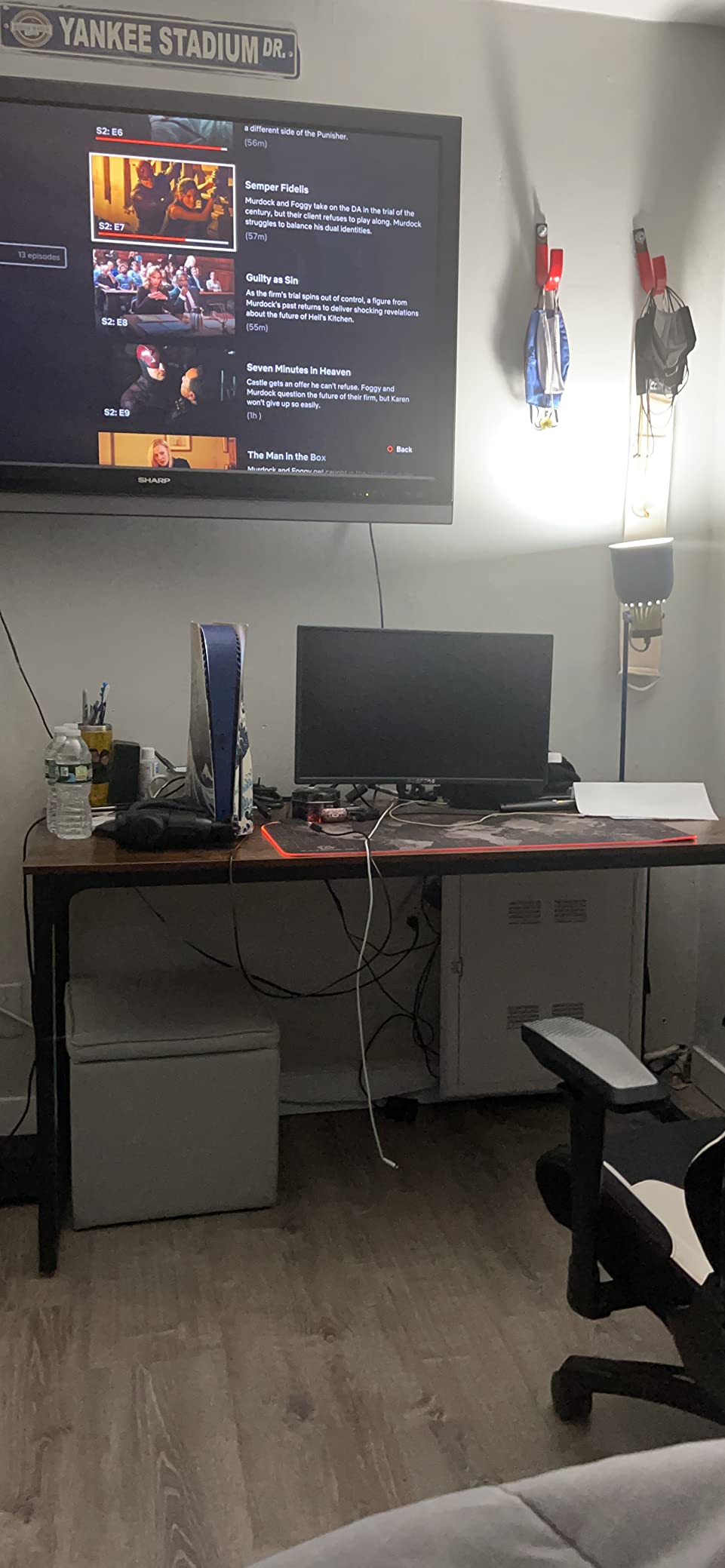 52 Inch Office Desk with 6 Drawers and Printer Space for Storage, Reversible Computer Desk with Monitor Stand & Power Outlets, Home Office Desks, White customer photo 2