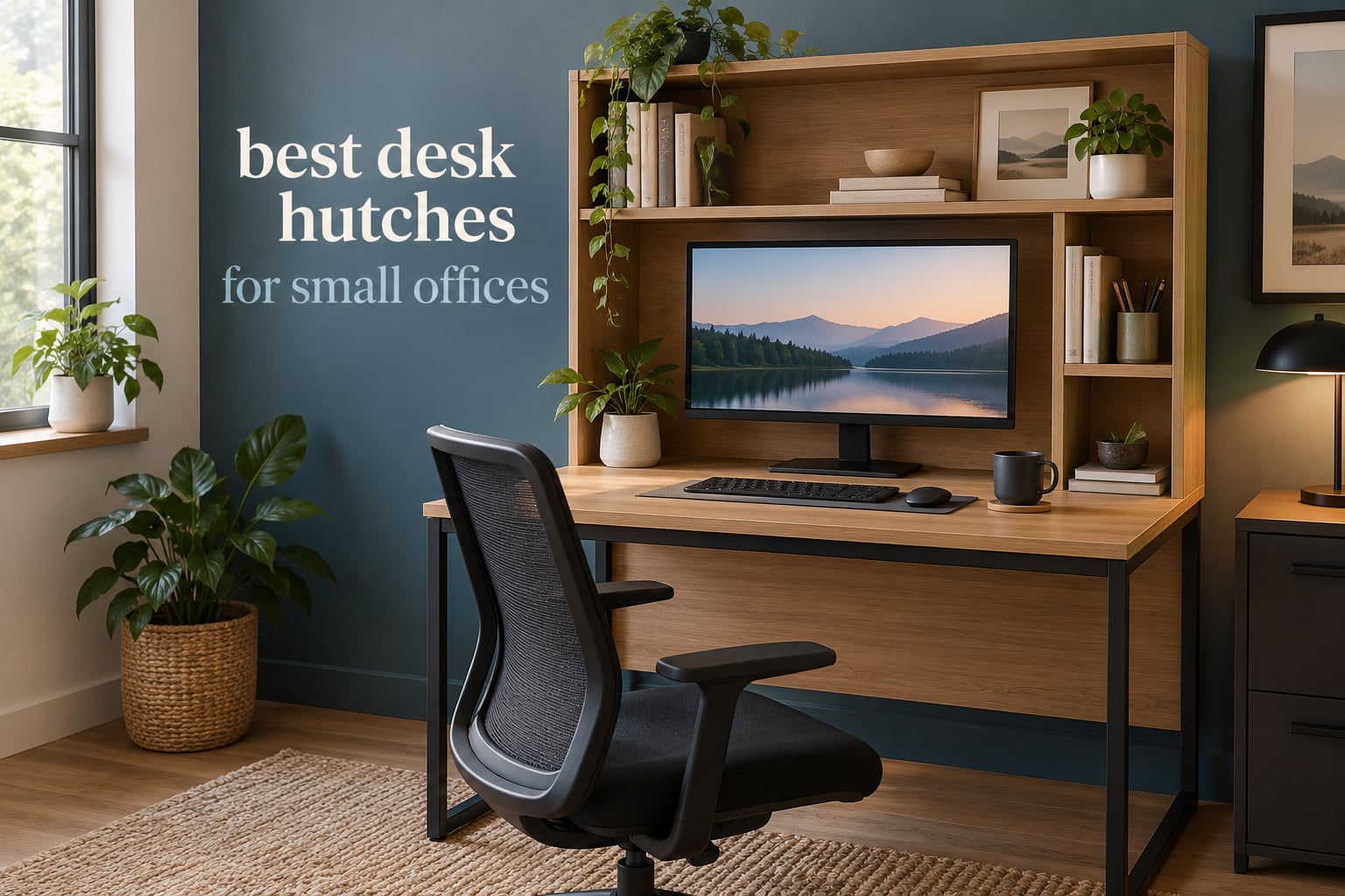 best desk hutches for small offices