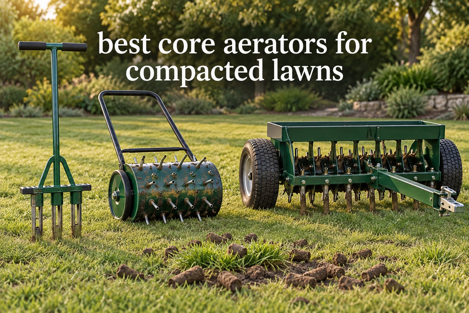 best core aerators for compacted lawns