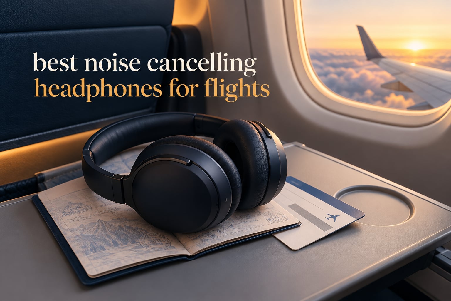 best noise cancelling headphones for flights