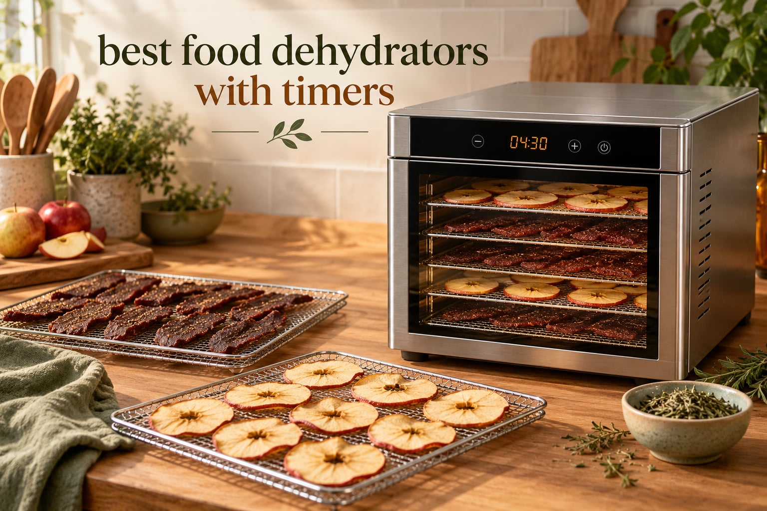 best food dehydrators with timers