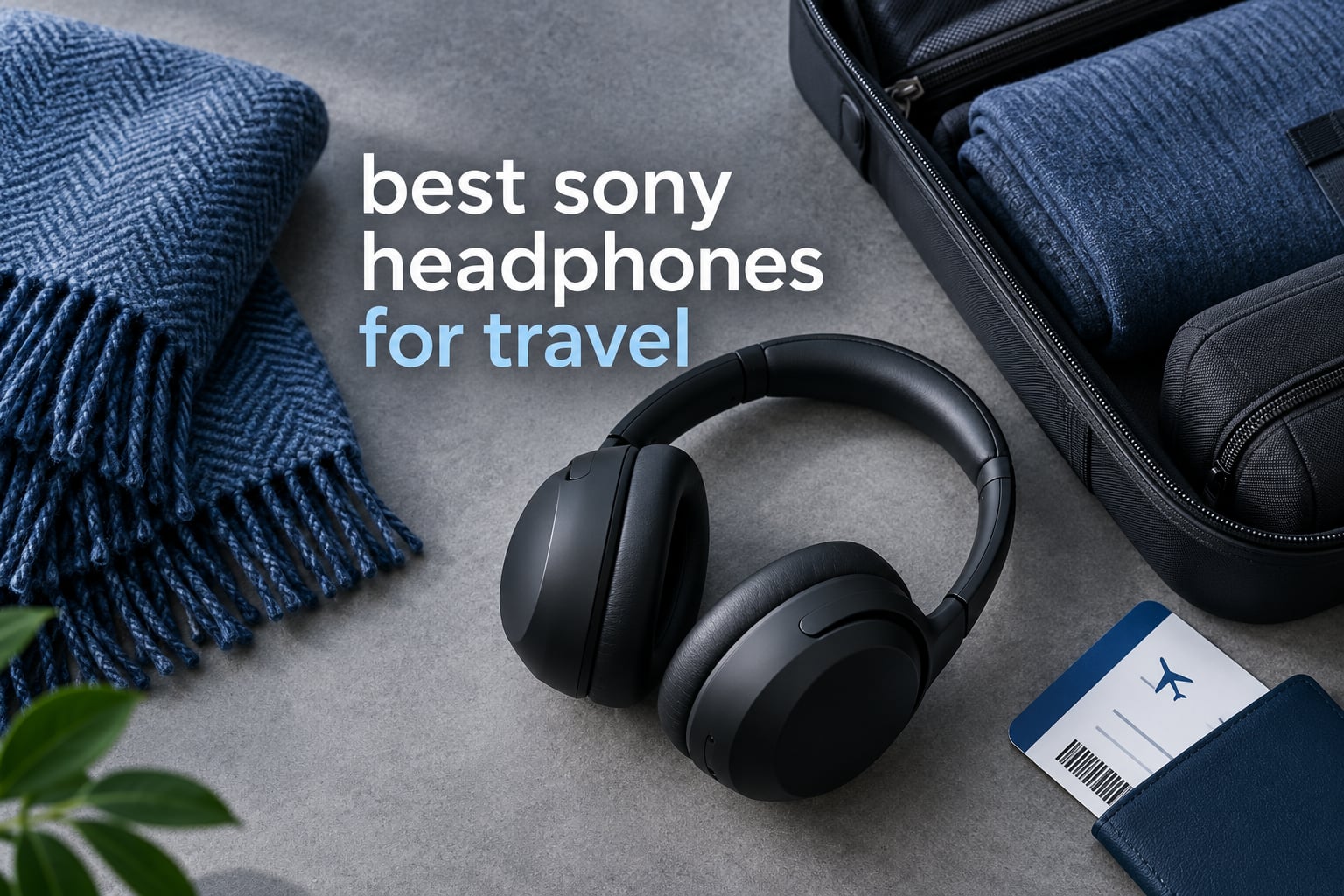best sony headphones for travel