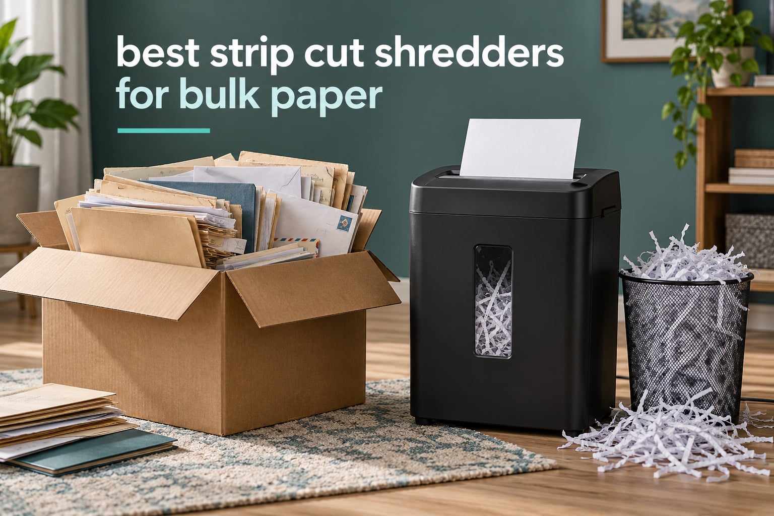 best strip cut shredders for bulk paper