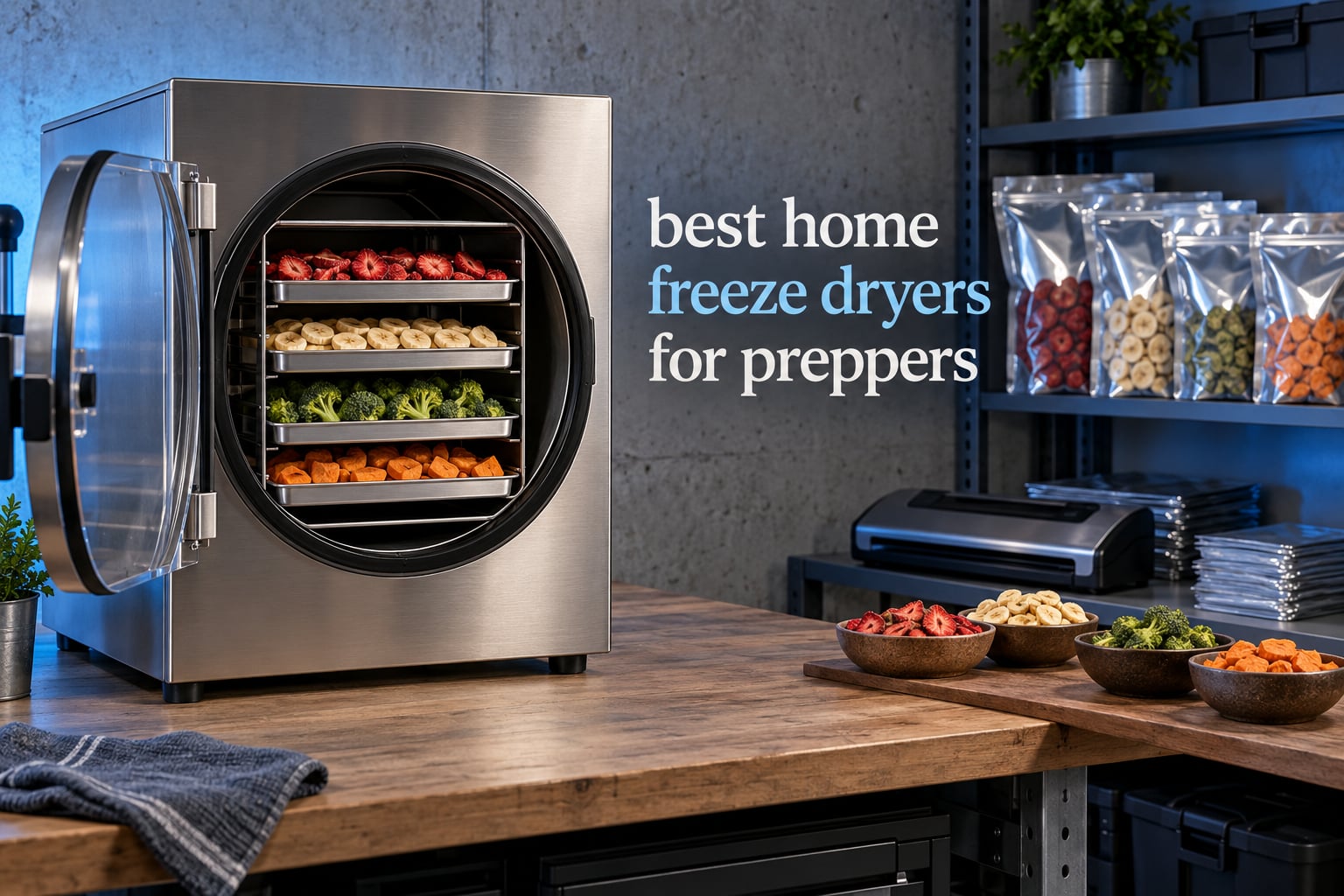 best home freeze dryers for preppers