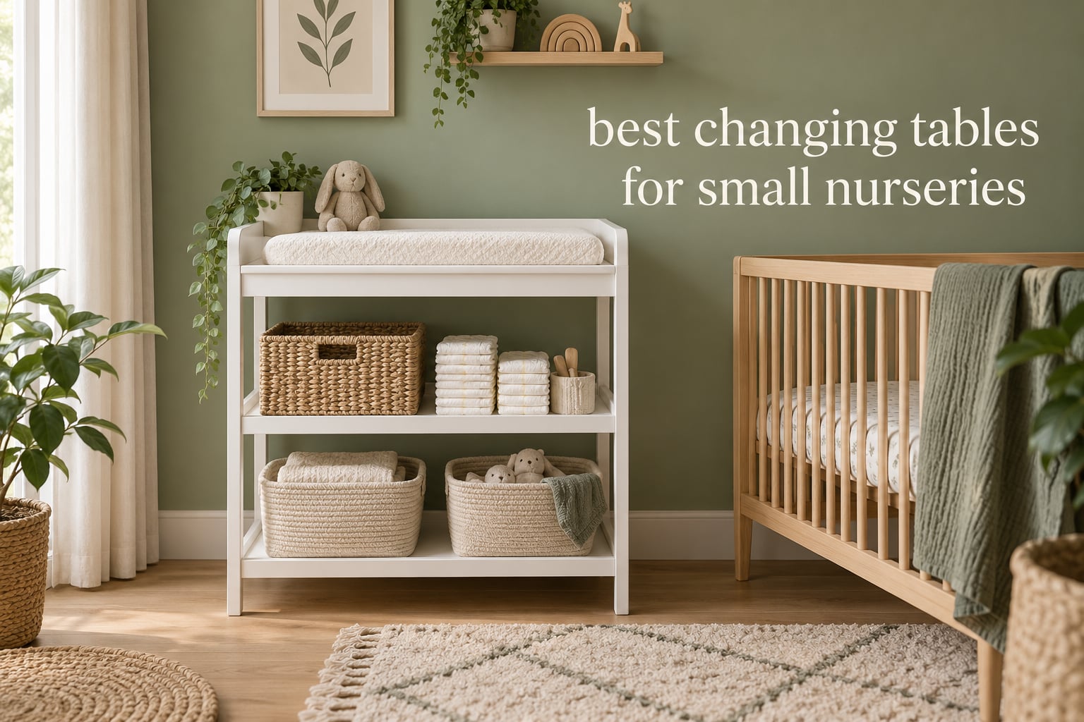 best changing tables for small nurseries