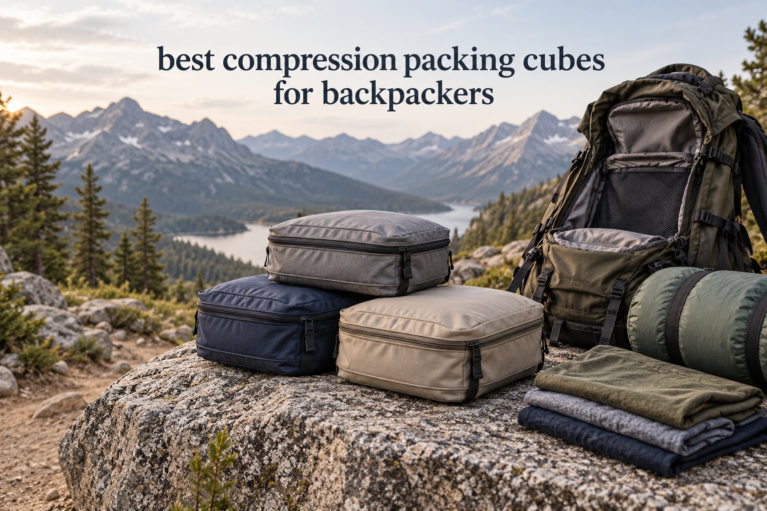 best compression packing cubes for backpackers