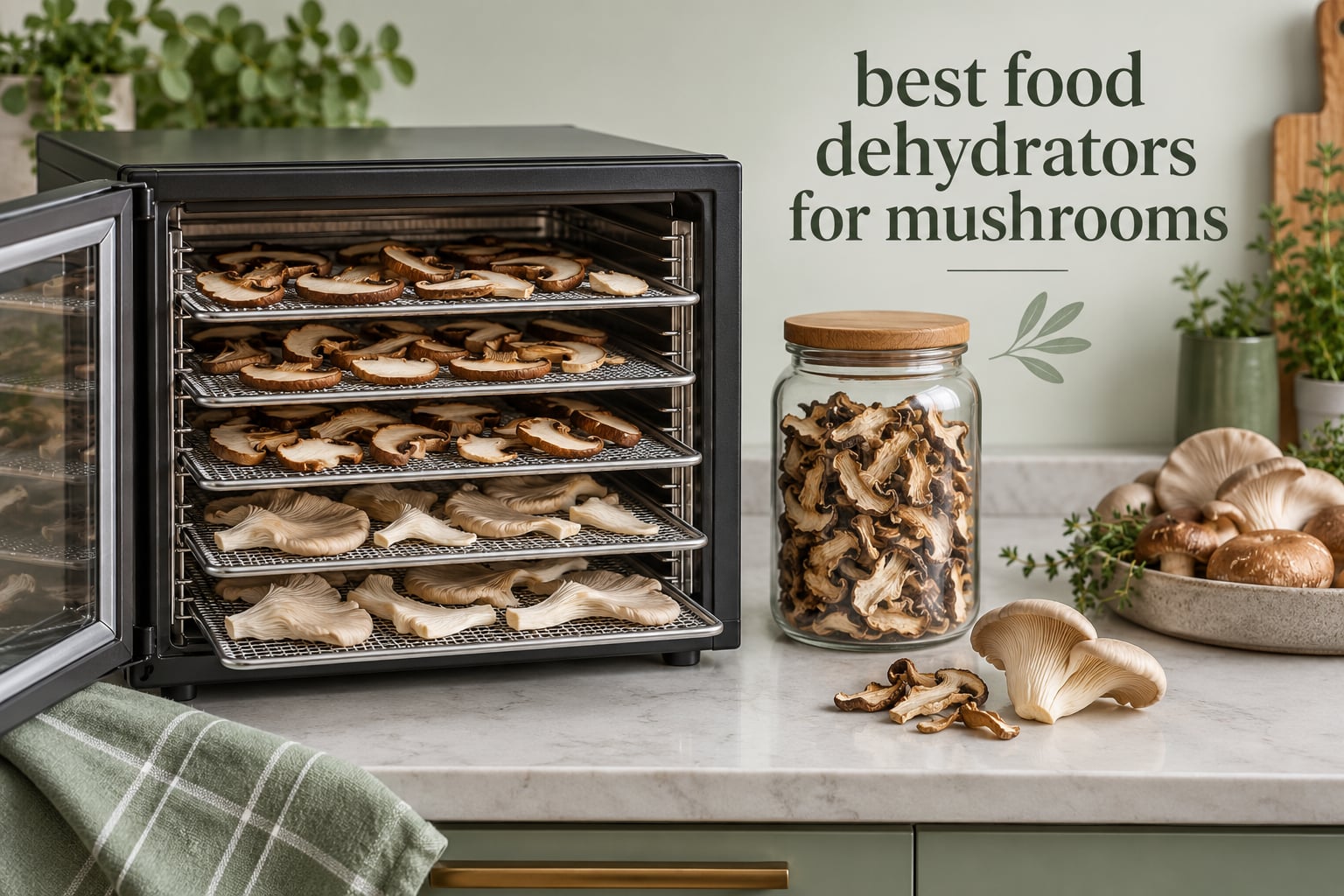 best food dehydrators for mushrooms