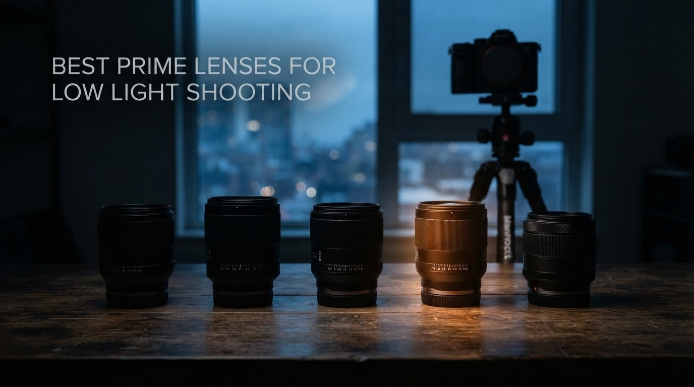 best prime lenses for low light shooting