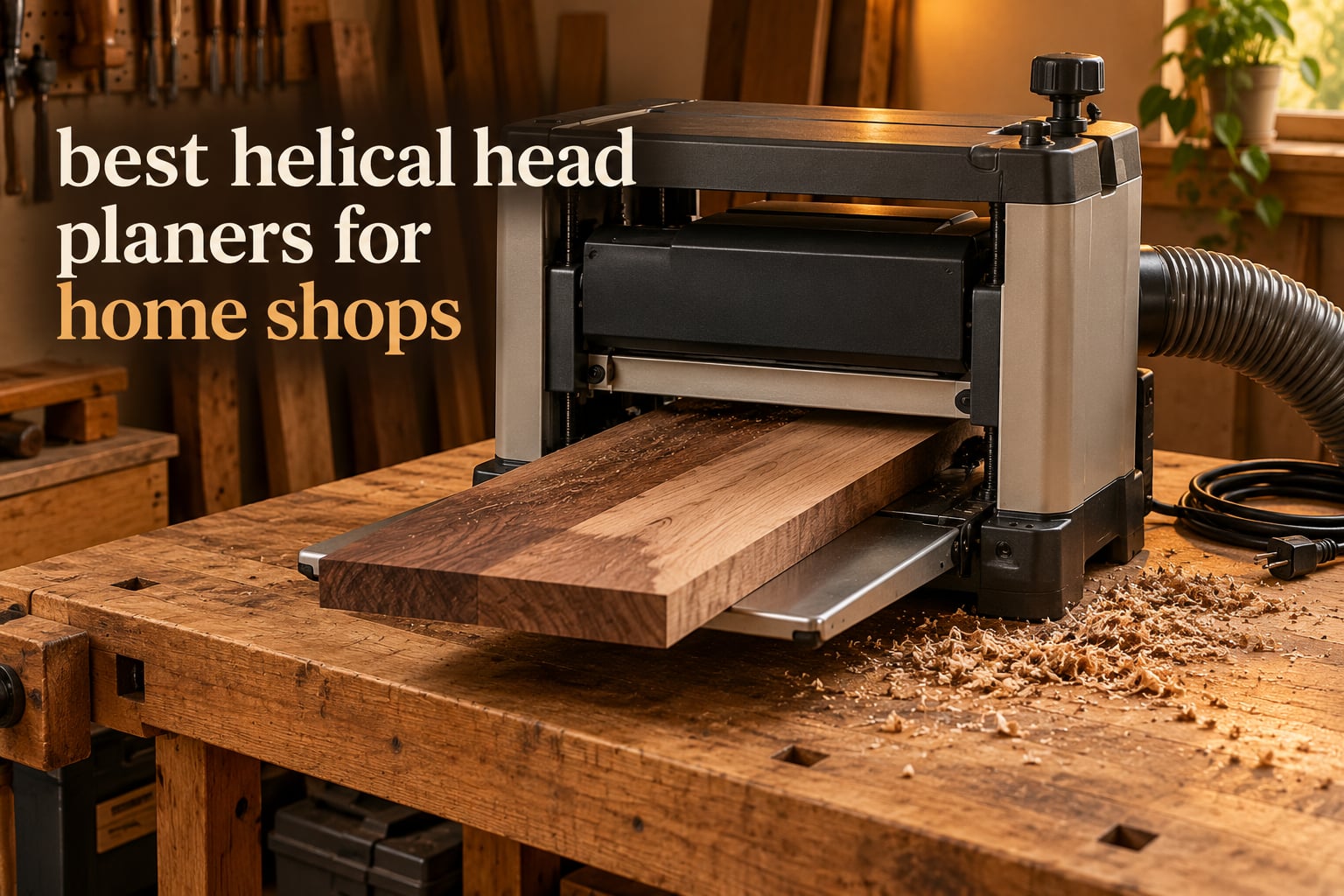 best helical head planers for home shops