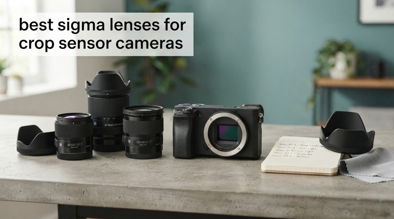 best sigma lenses for crop sensor cameras