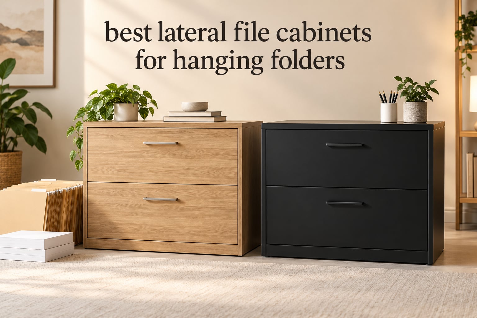 best lateral file cabinets for hanging folders