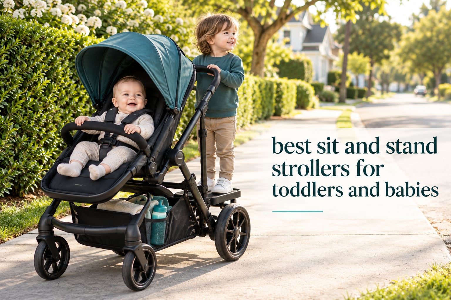 best sit and stand strollers for toddlers and babies