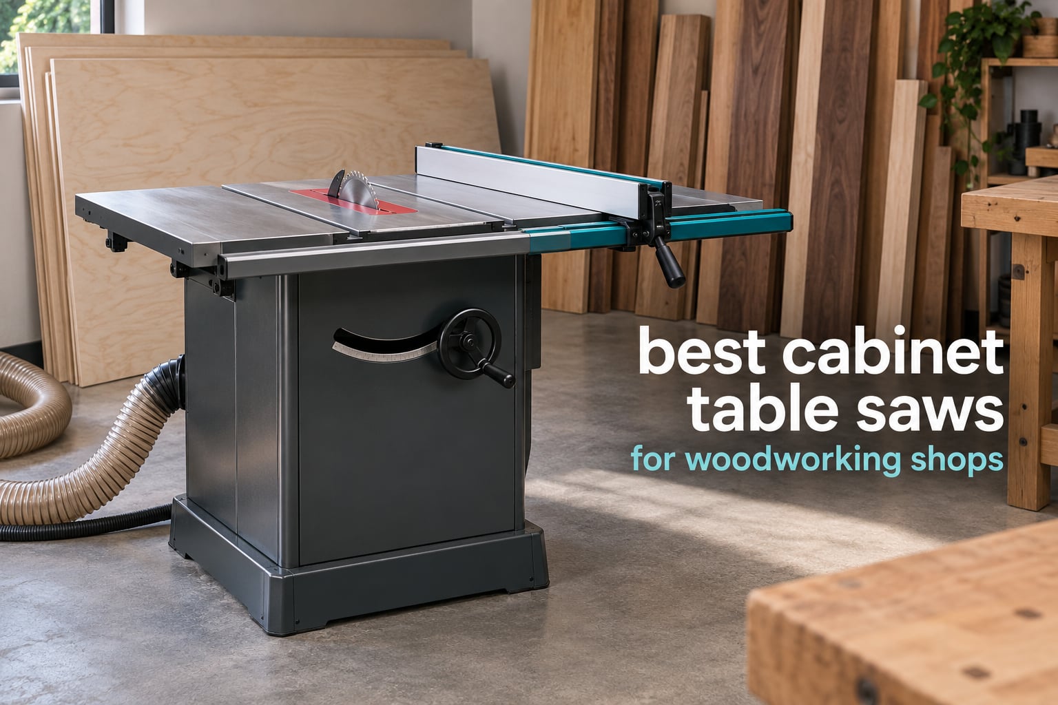 best cabinet table saws for woodworking shops