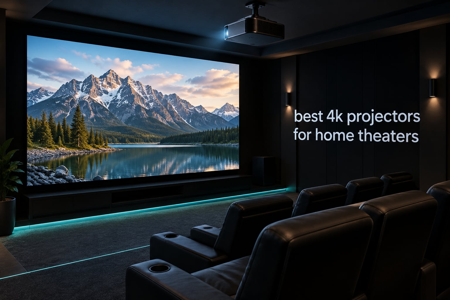 best 4k projectors for home theaters