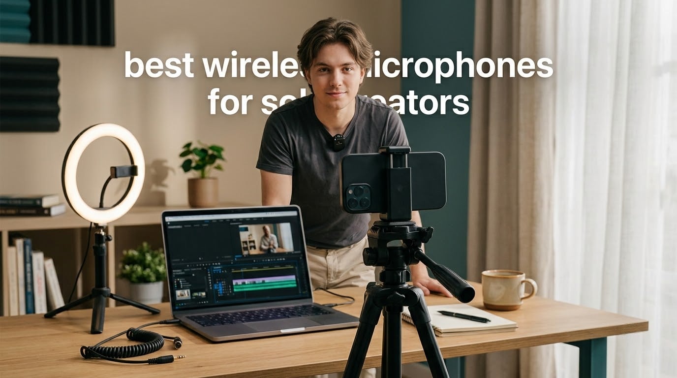 best wireless microphones for solo creators