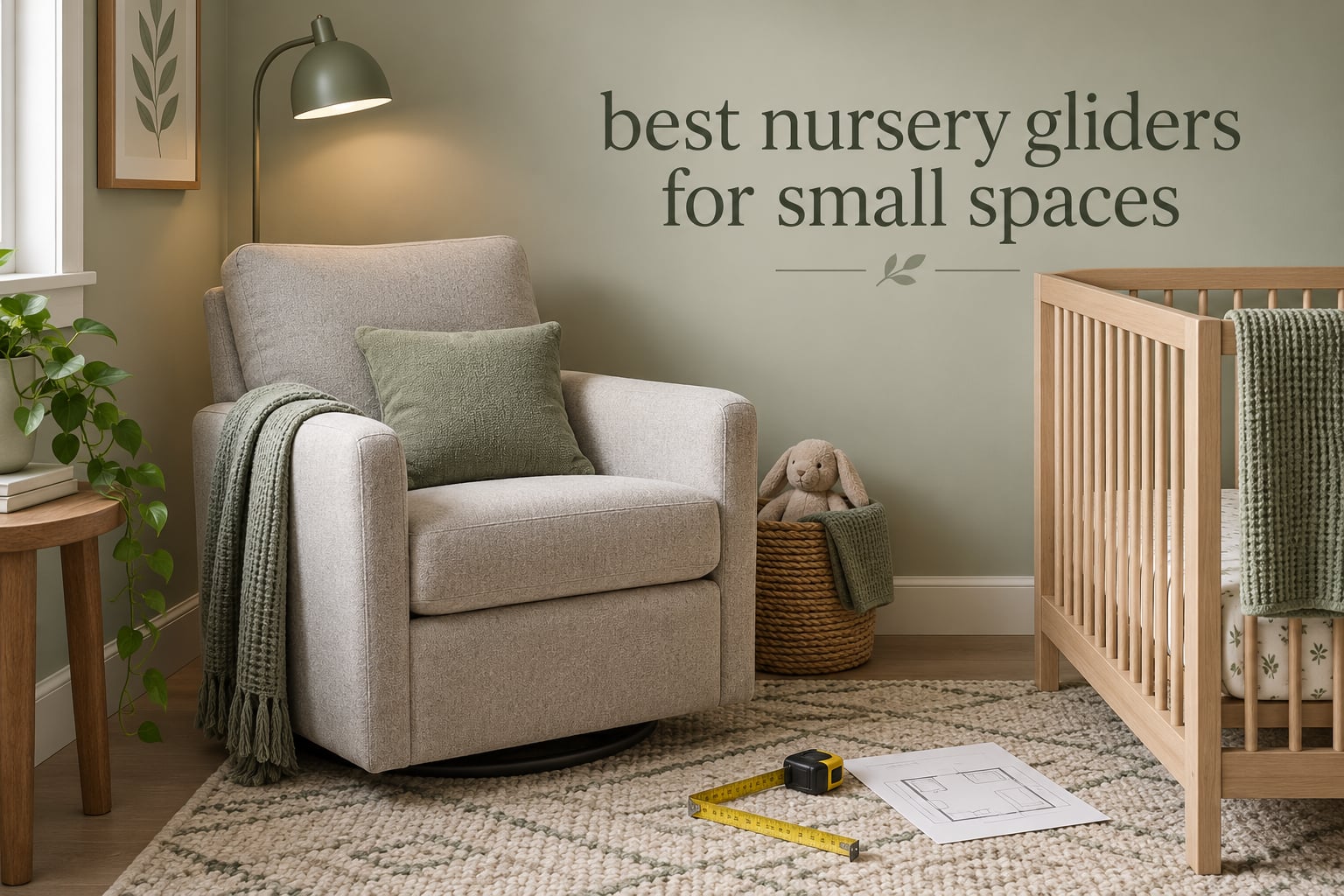 best nursery gliders for small spaces