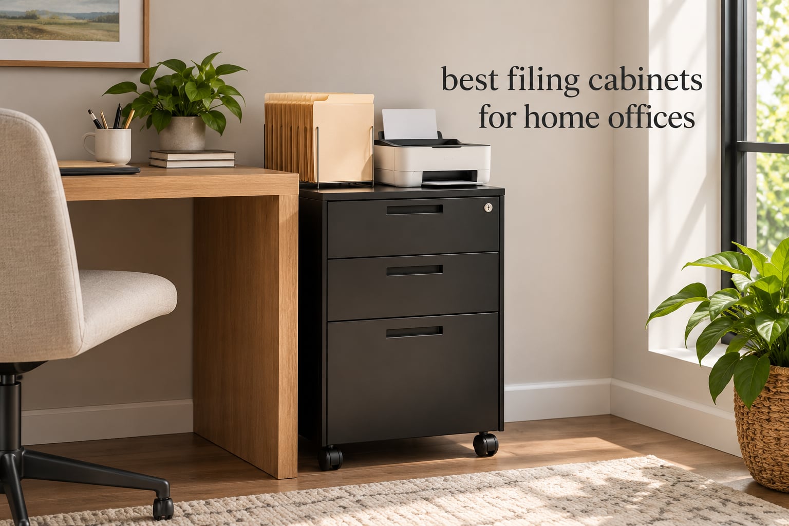 best filing cabinets for home offices