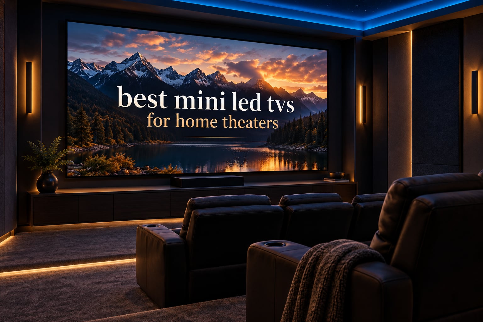 best mini led tvs for home theaters