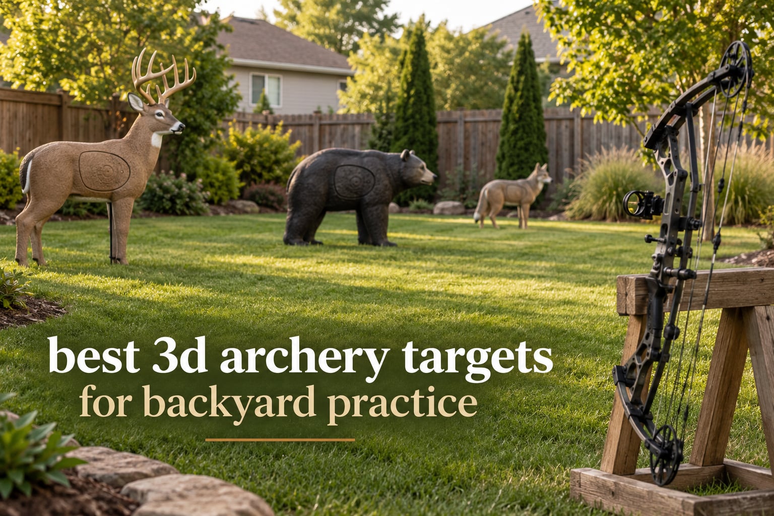 best 3d archery targets for backyard practice