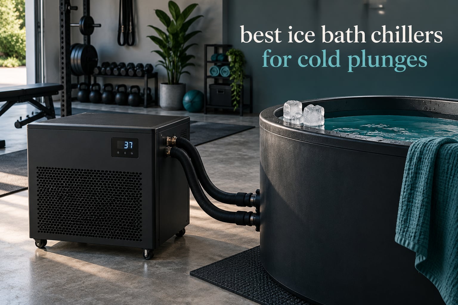best ice bath chillers for cold plunges