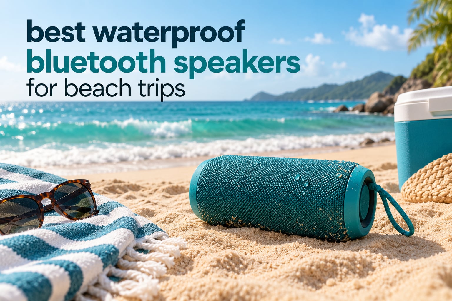best waterproof bluetooth speakers for beach trips