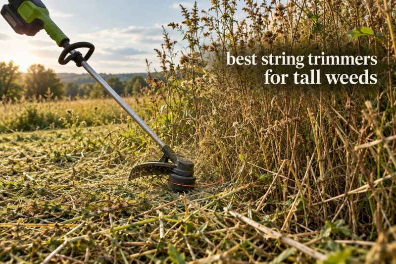 best string trimmers for tall weeds