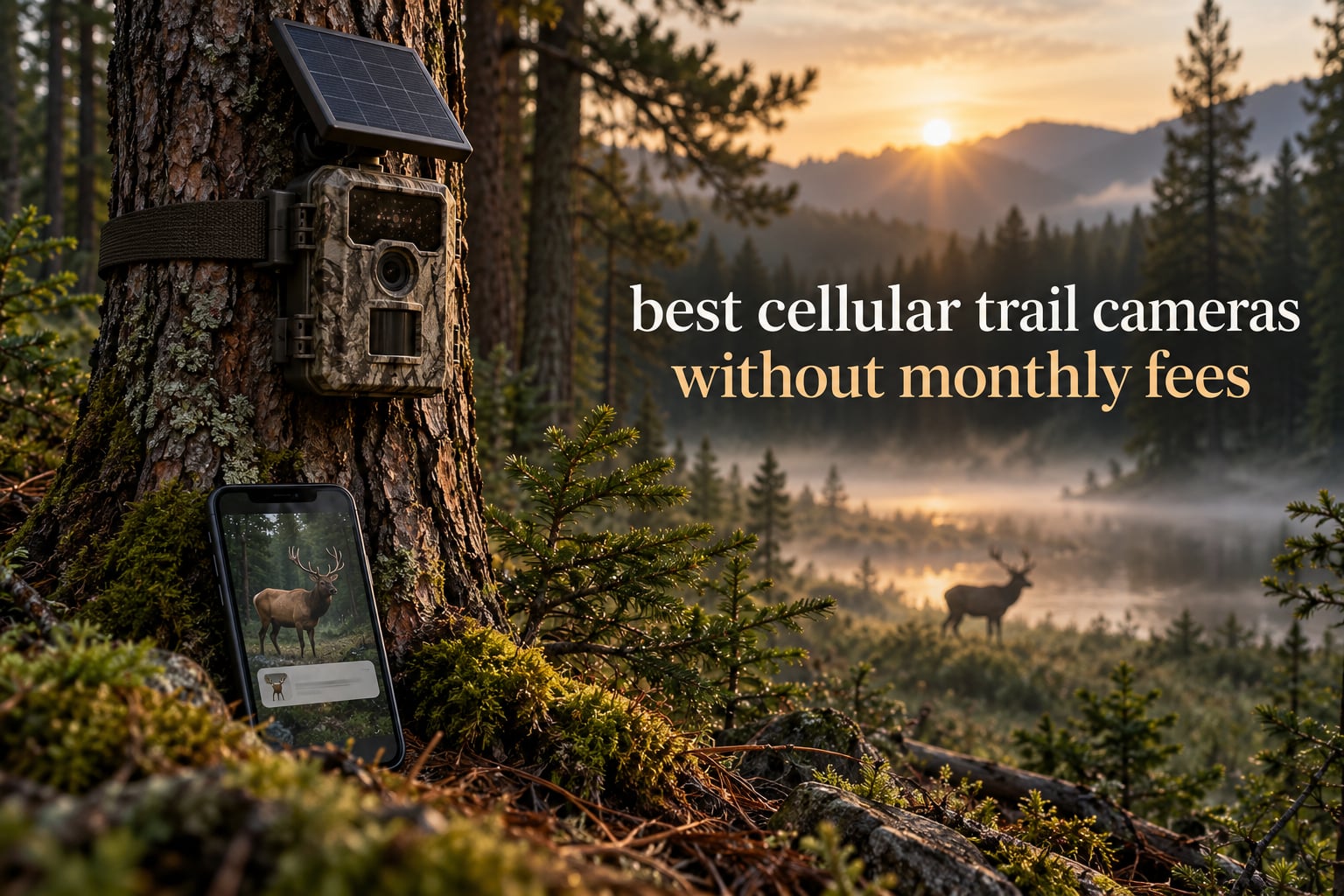 best cellular trail cameras without monthly fees
