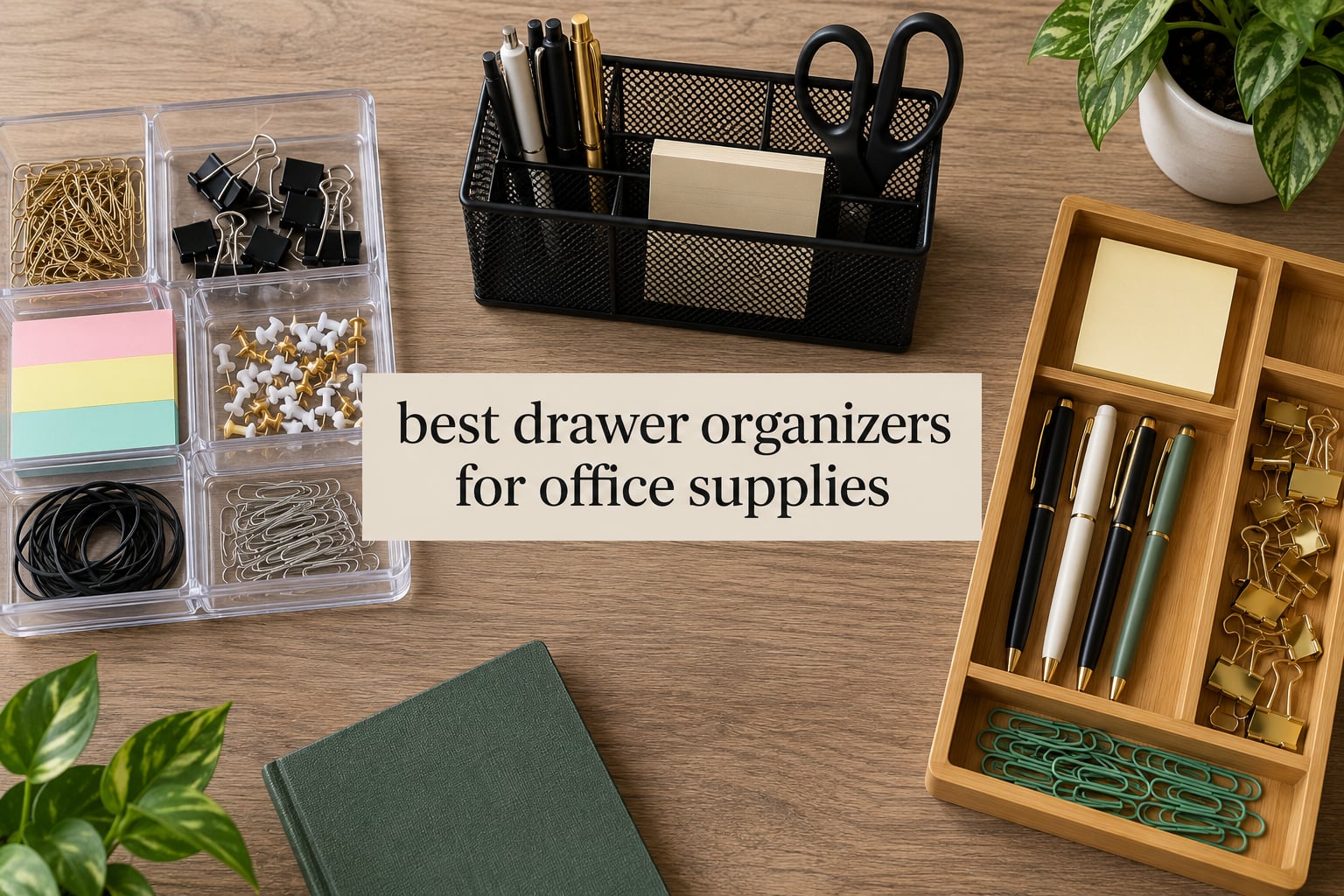 best drawer organizers for office supplies