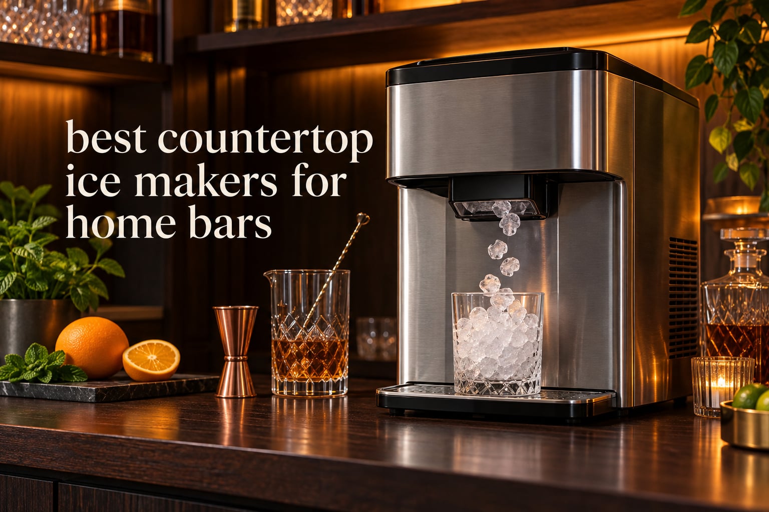 best countertop ice makers for home bars