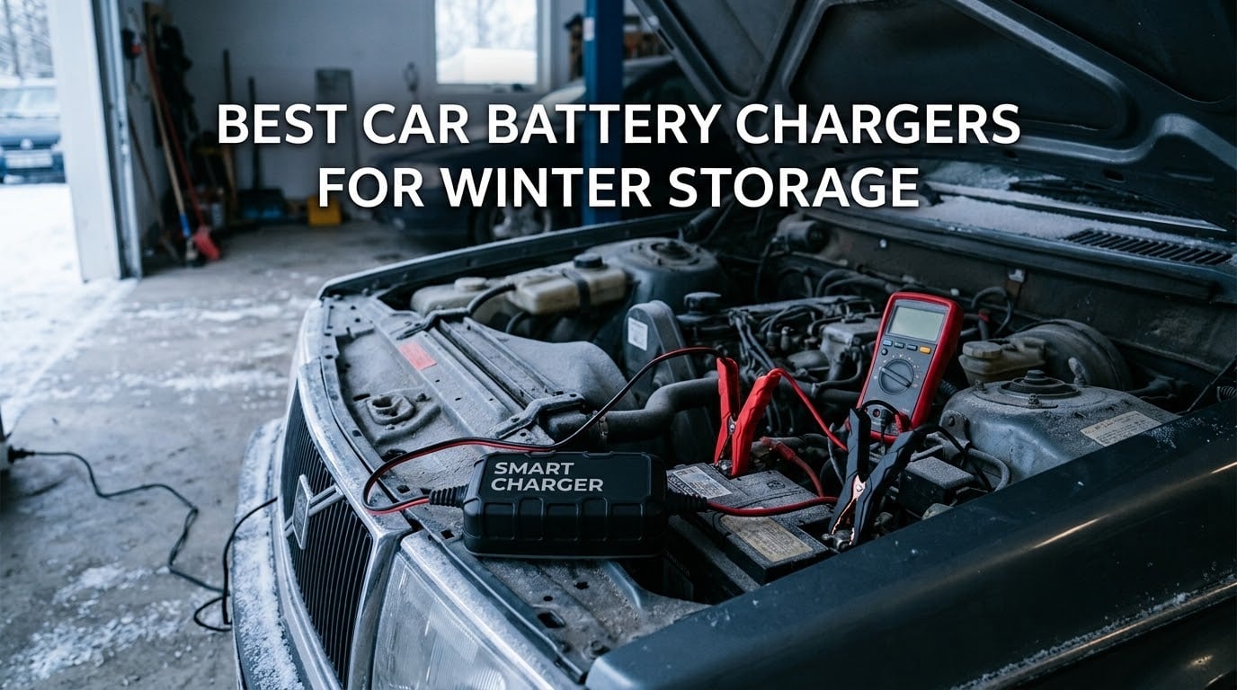 best car battery chargers for winter storage