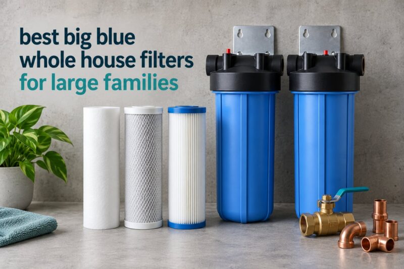 best big blue whole house filters for large families