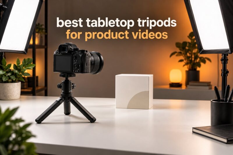 best tabletop tripods for product videos