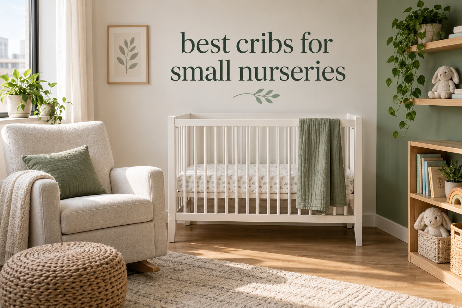 best cribs for small nurseries