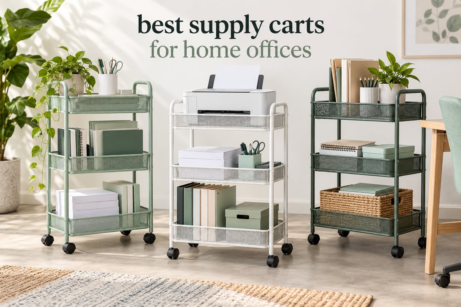 best supply carts for home offices