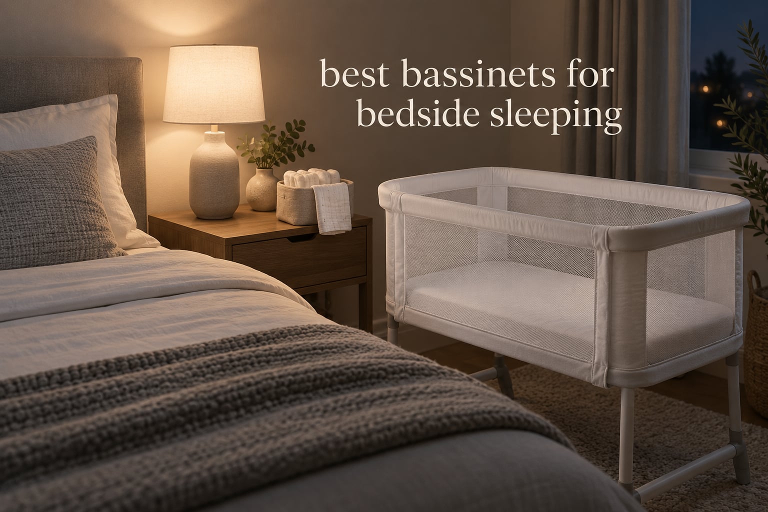 best bassinets for bedside sleeping