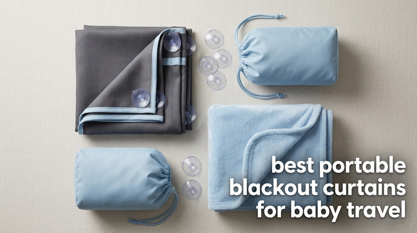 best portable blackout curtains for baby travel