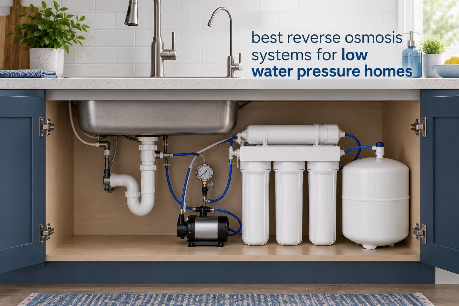 best reverse osmosis systems for low water pressure homes