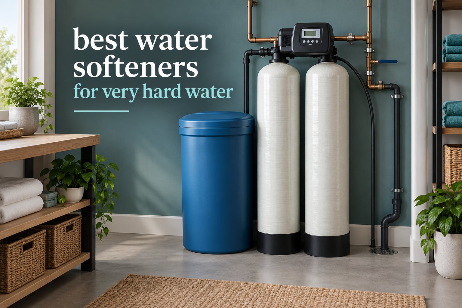 best water softeners for very hard water