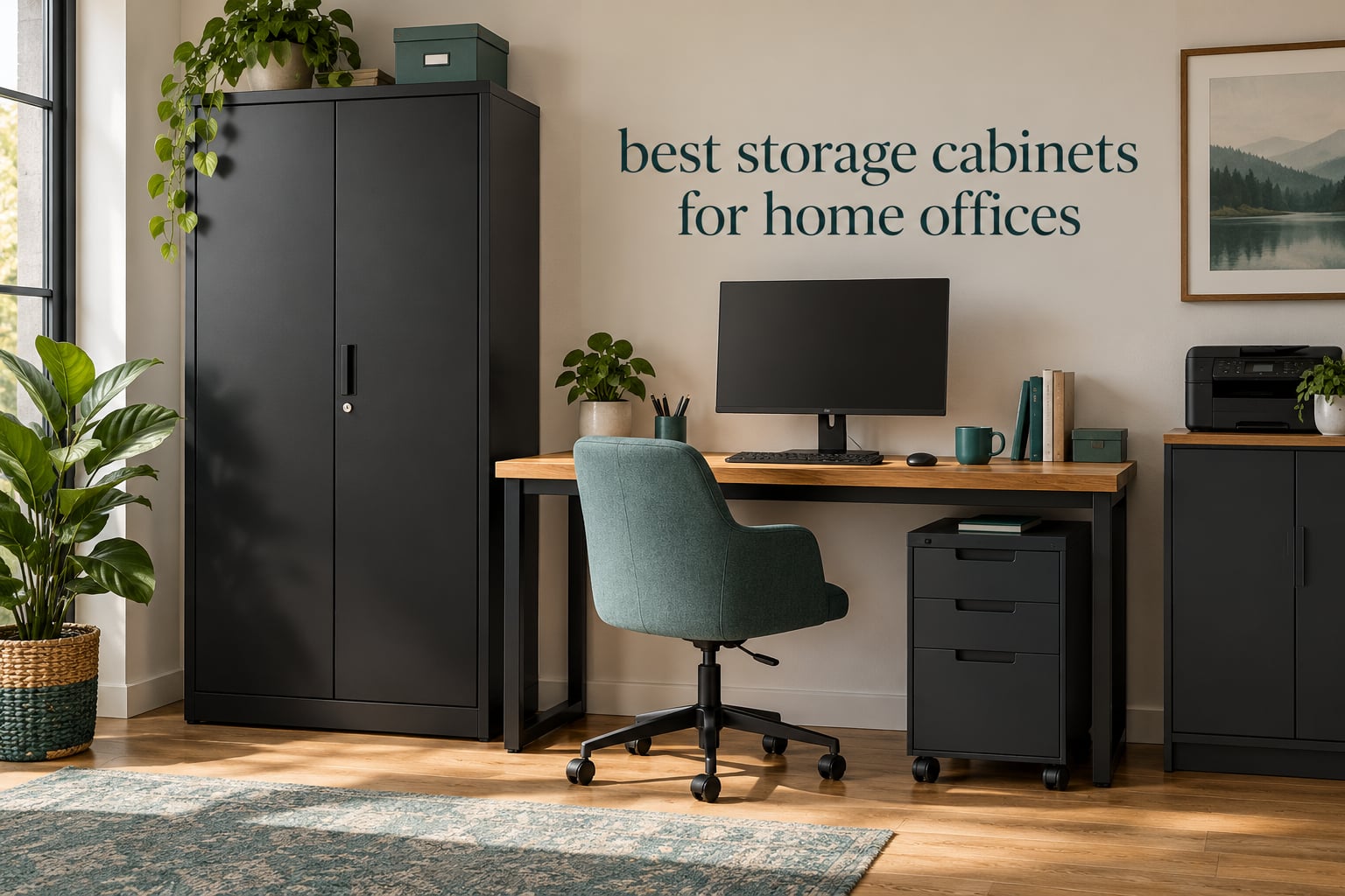 best storage cabinets for home offices