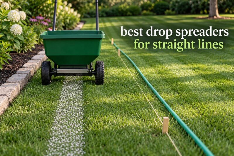 best drop spreaders for straight lines