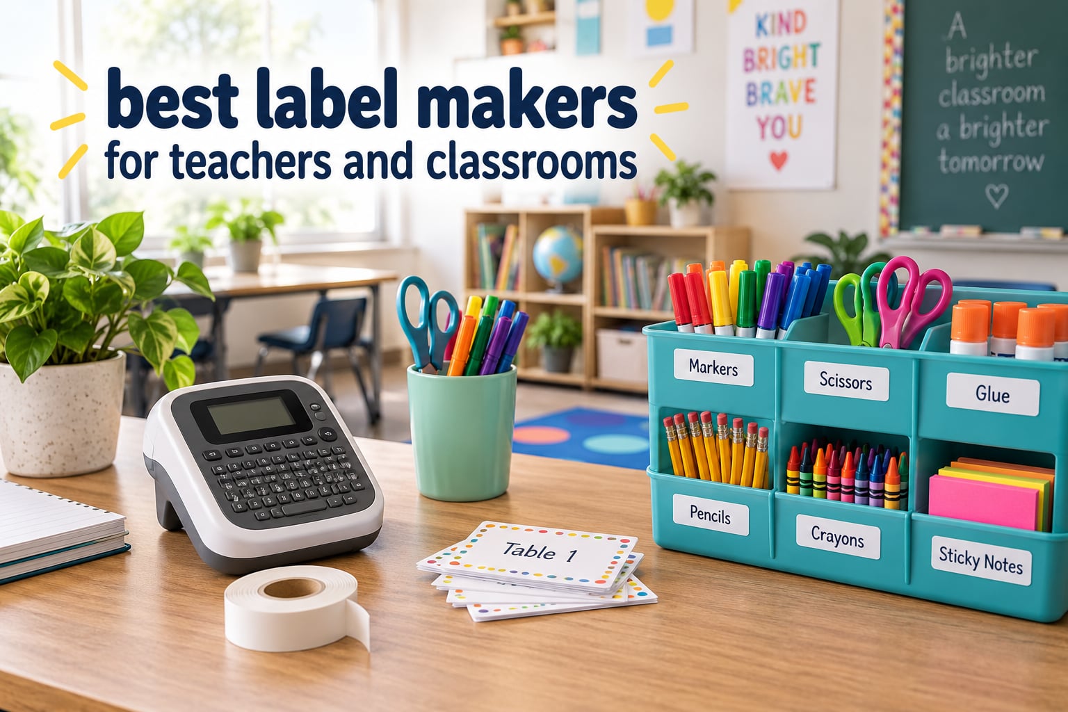 best label makers for teachers and classrooms