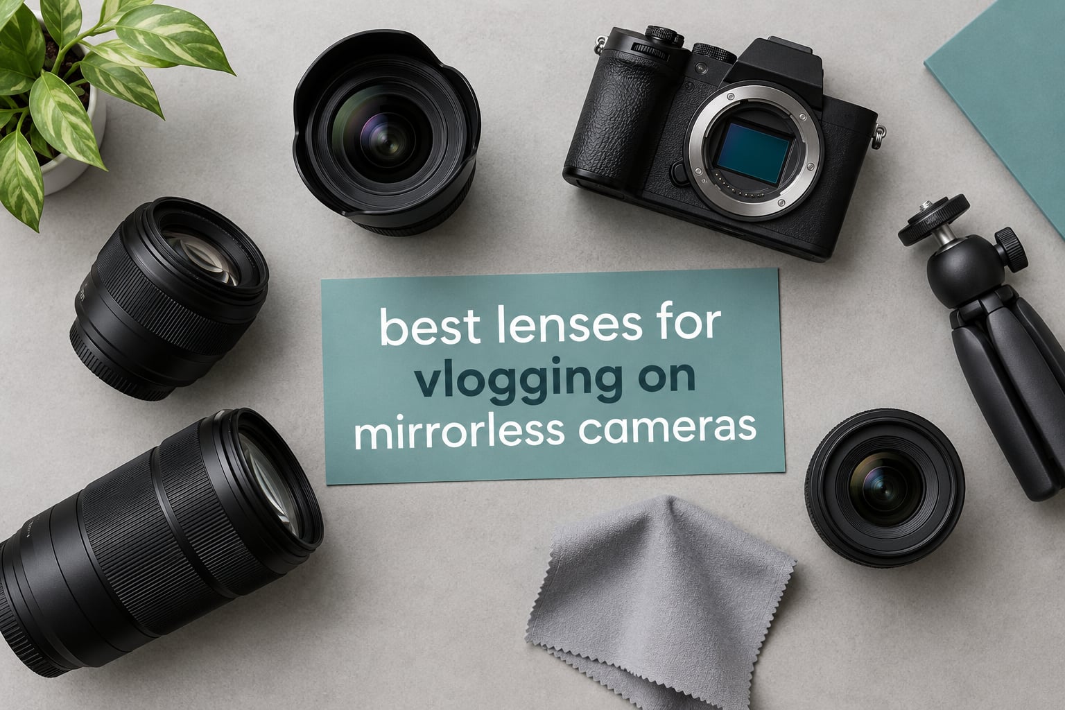best lenses for vlogging on mirrorless cameras