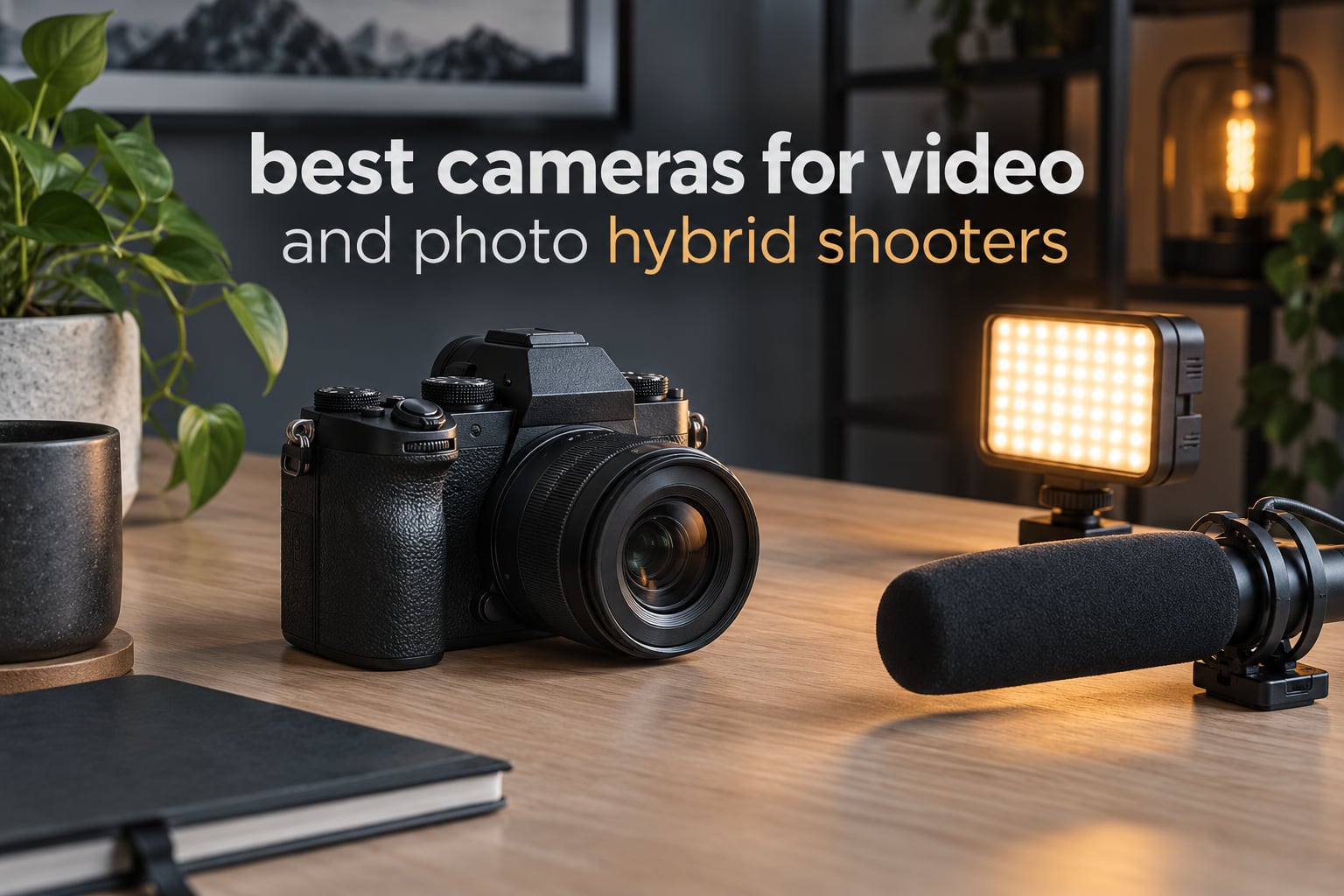 best cameras for video and photo hybrid shooters