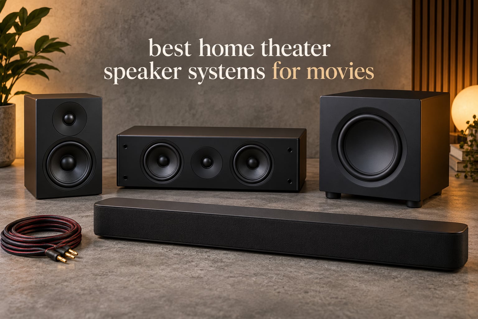 best home theater speaker systems for movies