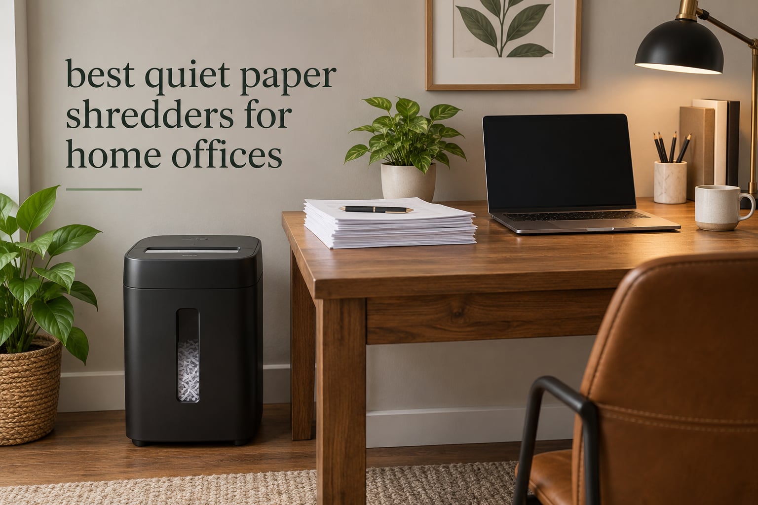 best quiet paper shredders for home offices