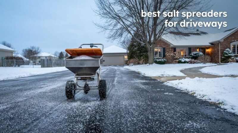 best salt spreaders for driveways