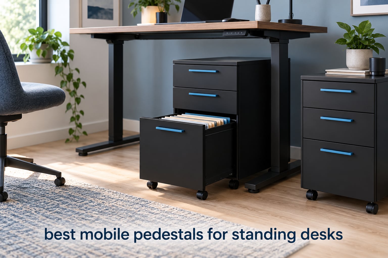 best mobile pedestals for standing desks