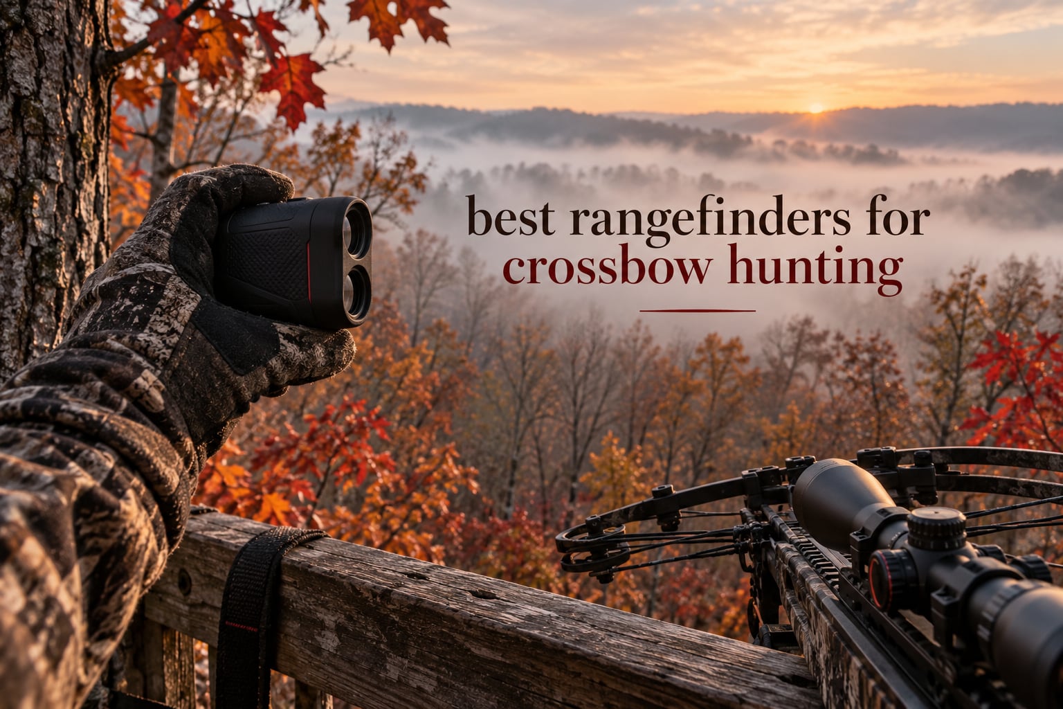 best rangefinders for crossbow hunting