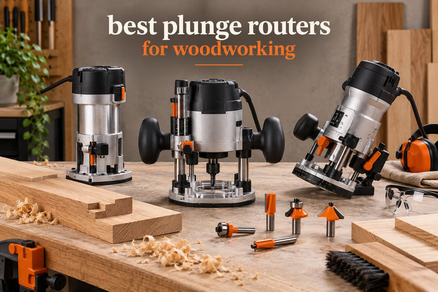 best plunge routers for woodworking