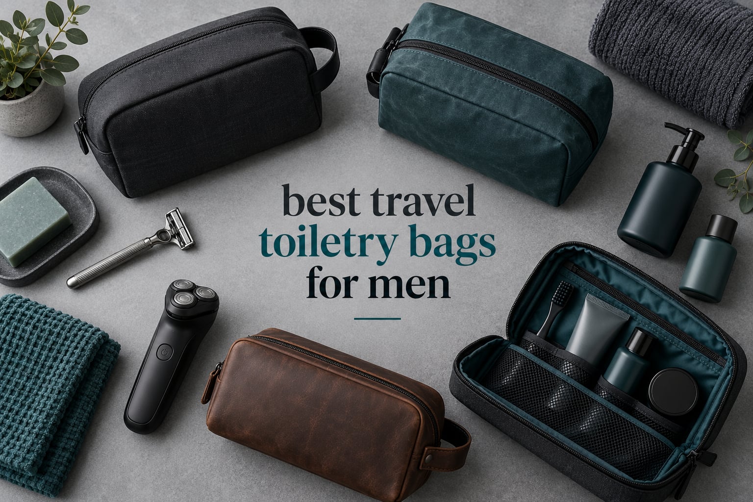 best travel toiletry bags for men